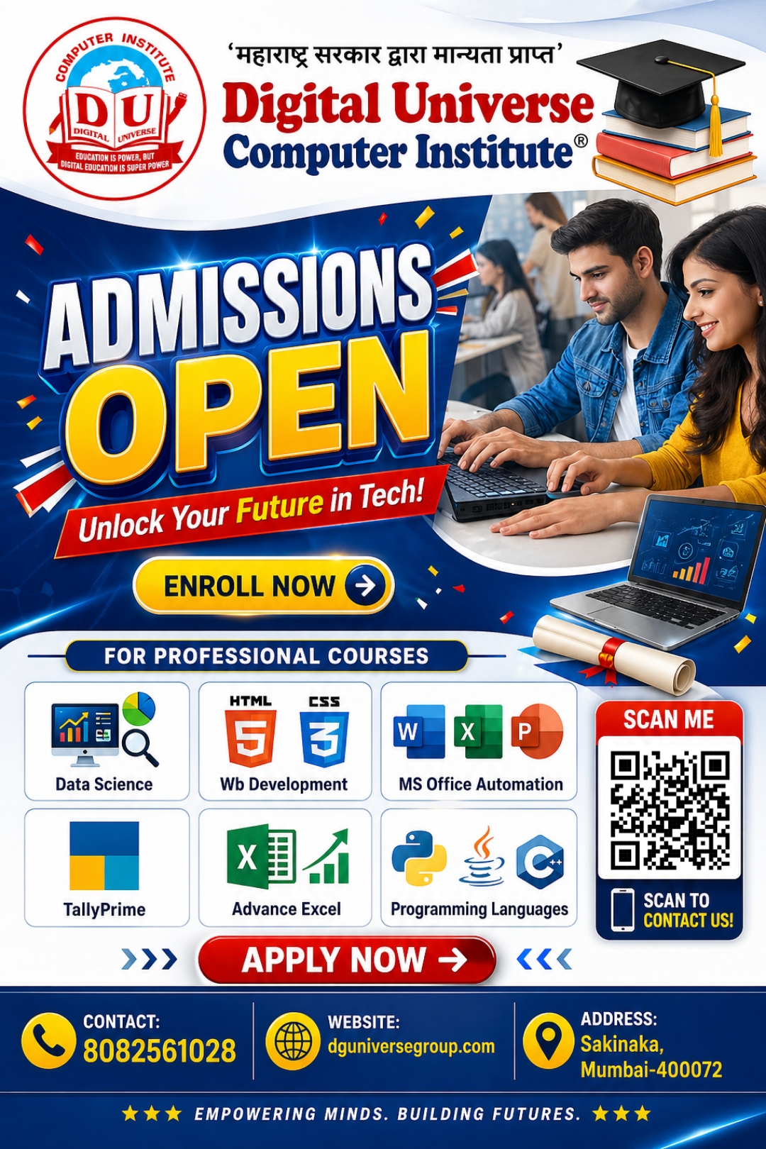 Admission Poster